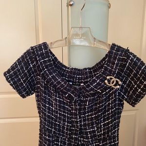 Zara Chanel look-like dress